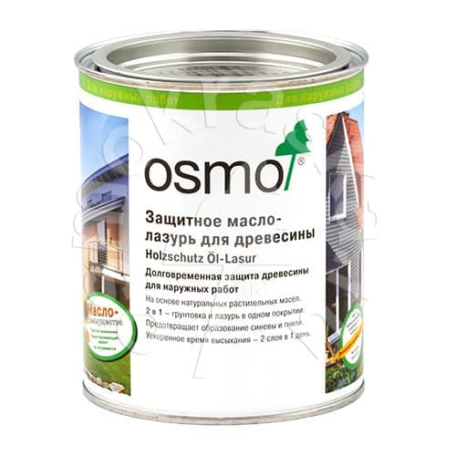 708 Тик 0,75 л, серия Защитное-масло лазурь Holzschuts Öl-Lasur
